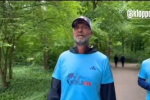 华体会体育-难为渣叔了！57岁克洛普参加公益跑，跑了5.6公里后无法坚持